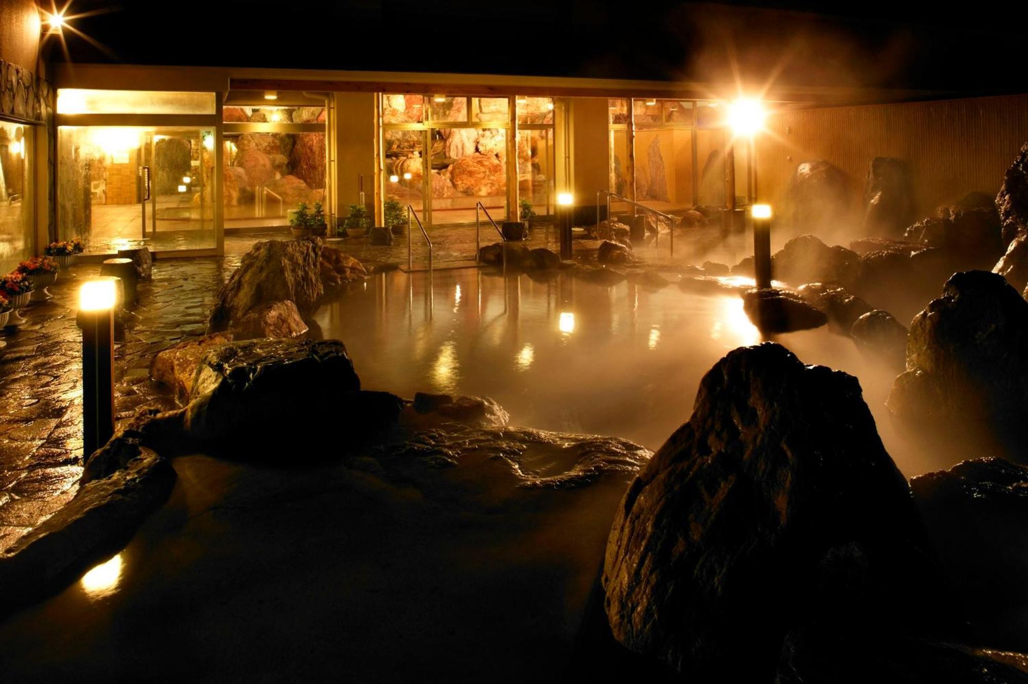 Kintarou Onsen Hotel Uozu Dış mekan fotoğraf