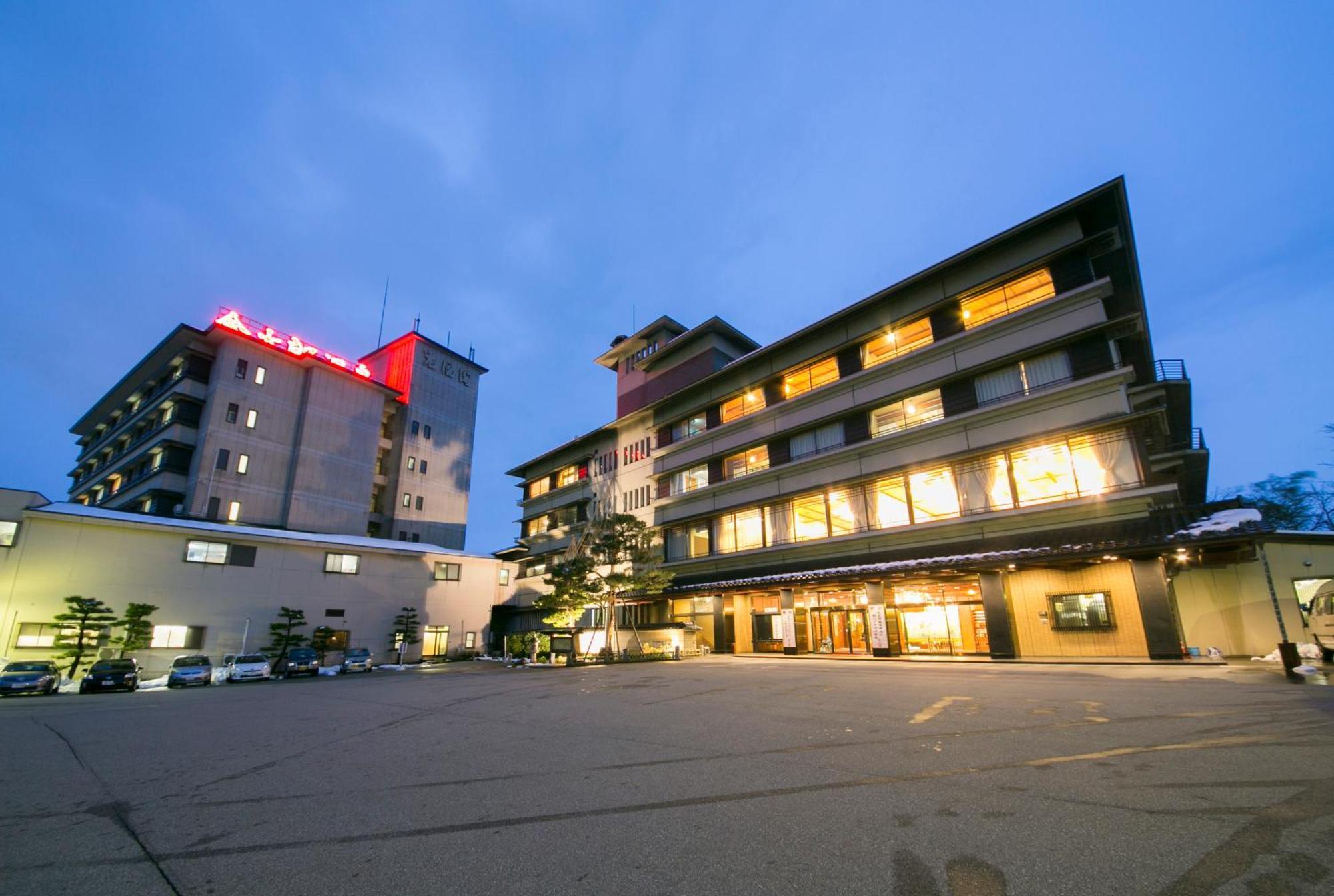 Kintarou Onsen Hotel Uozu Dış mekan fotoğraf