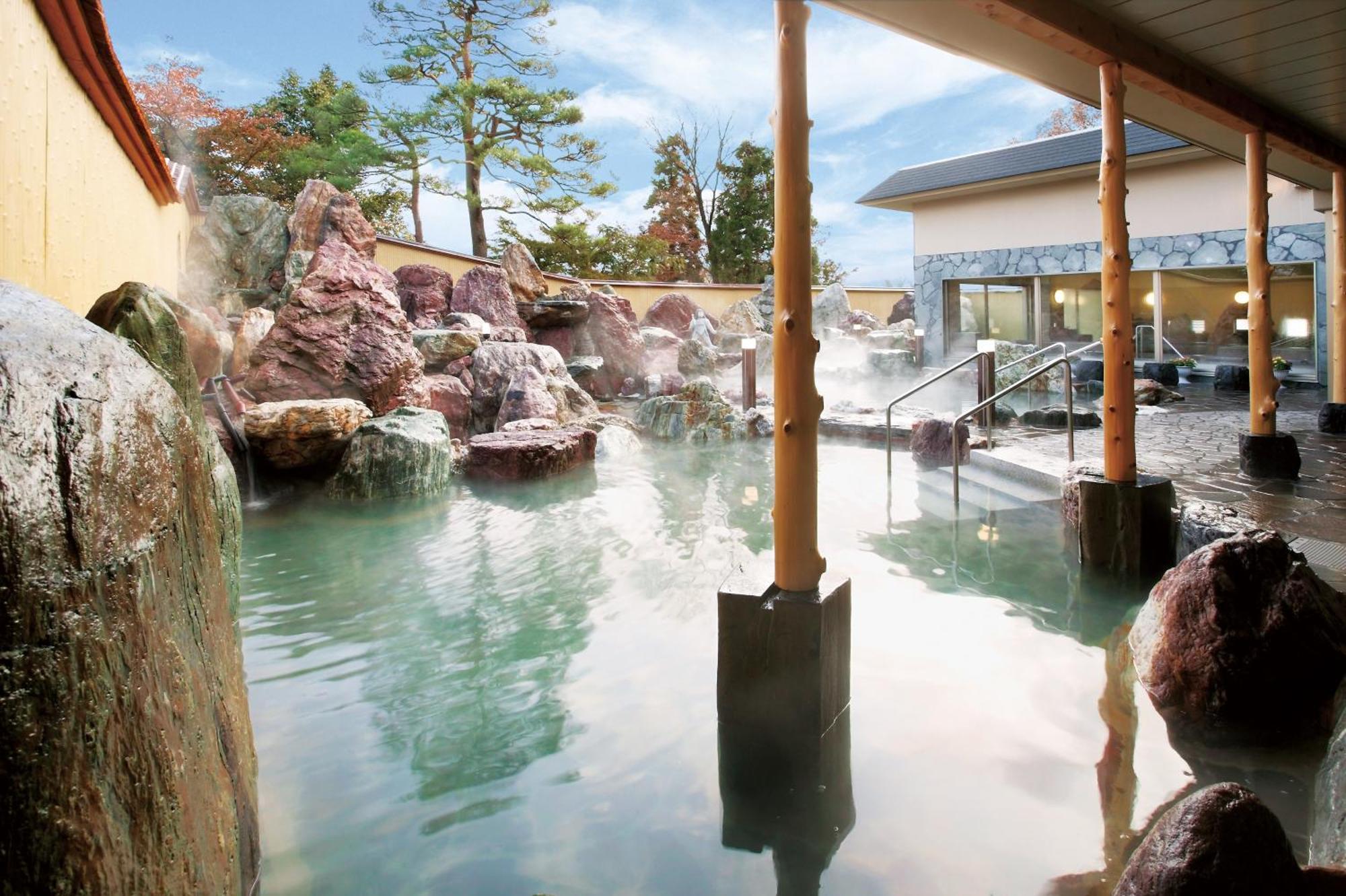 Kintarou Onsen Hotel Uozu Dış mekan fotoğraf