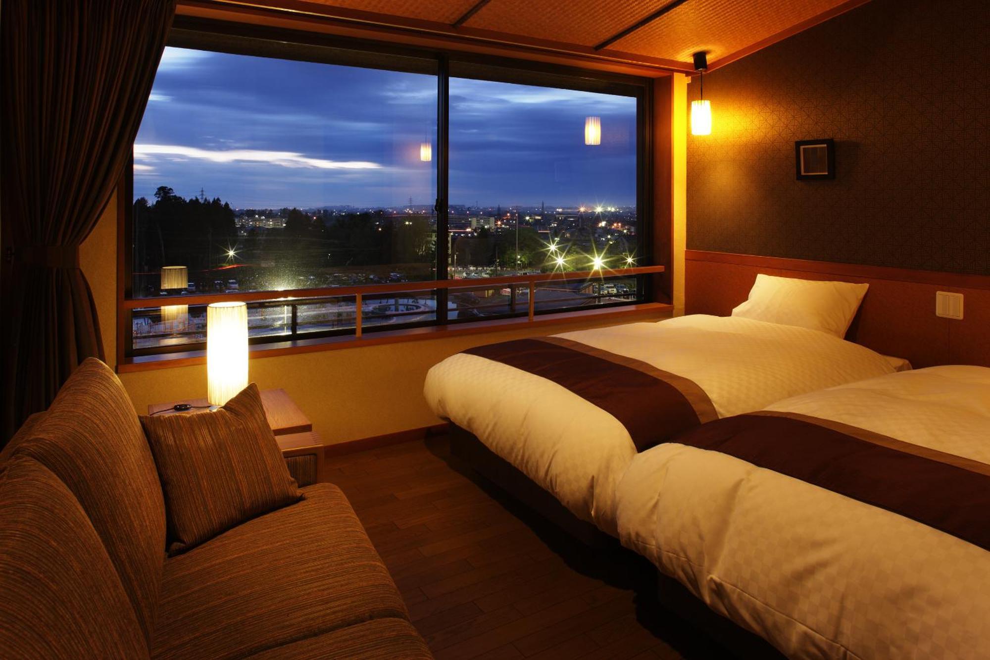 Kintarou Onsen Hotel Uozu Dış mekan fotoğraf